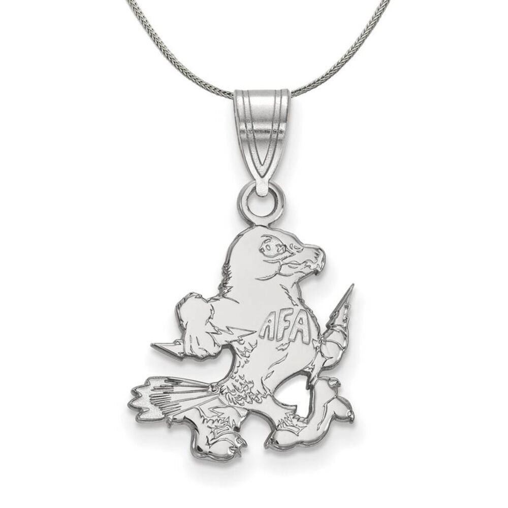Sterling Silver Air Force Academy Medium Necklace - 24 Inch